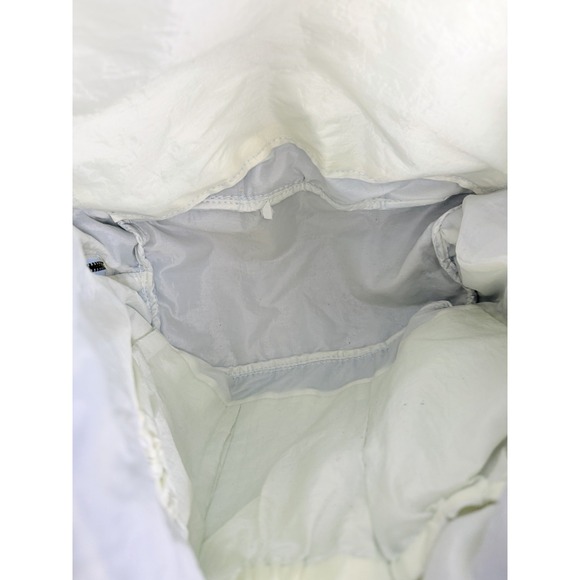 Vintage Baby Guess Denim Gingham Backpack Purse Y2K Rare Logo Bag Blue - Picture 5 of 16